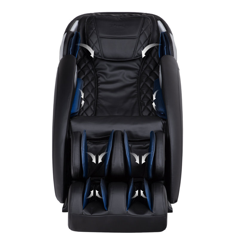 Massage Chair OS 4000XT Massage Chair, Brown Faux Leather