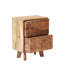Aled 45cm W Solid Wood Bedside Table