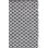 Chindi en papier tissé à la main à 80% Montauk 175; Tapis géométrique lavable à la machine 20% coton