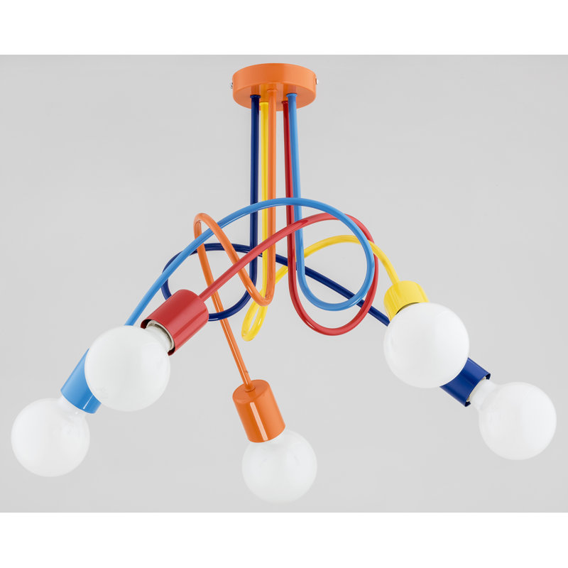 Brittane Sputnik Chandelier, 3, Multi Color