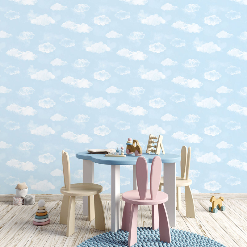 Epsom 10m x 53cm Matte Wallpaper Roll, Blue