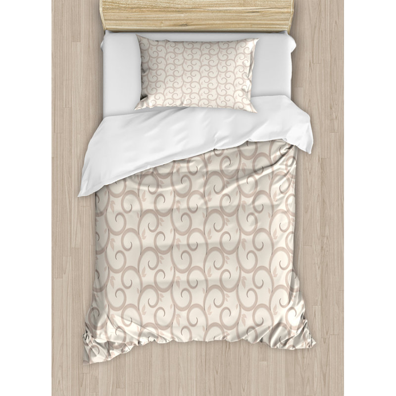 Cottage Americana Polyester Duvet Cover, Twin Duvet Cover + 1 Standard Sham