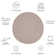 Lithonia Beige Indoor/Outdoor Area Rug