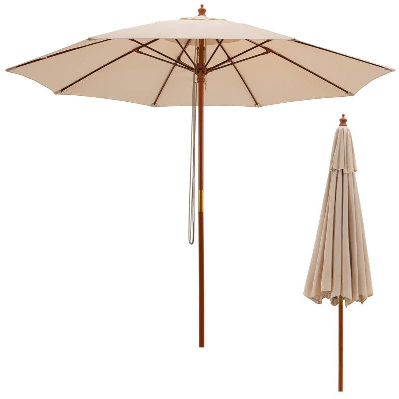 Antenor 262cm Market Parasol, Beige