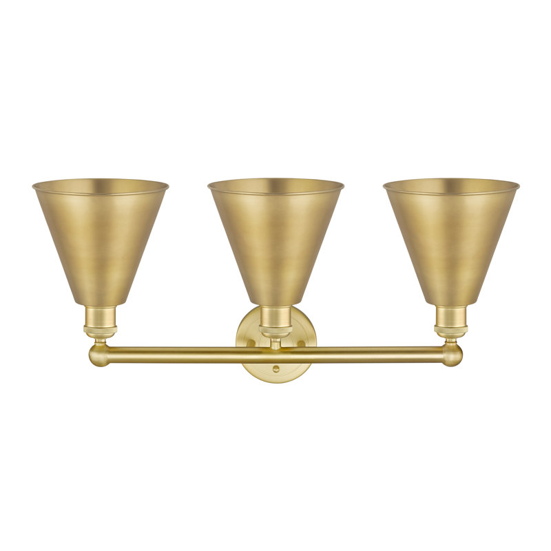 Dorantes 3 - Light Dimmable Vanity Light, Satin Gold