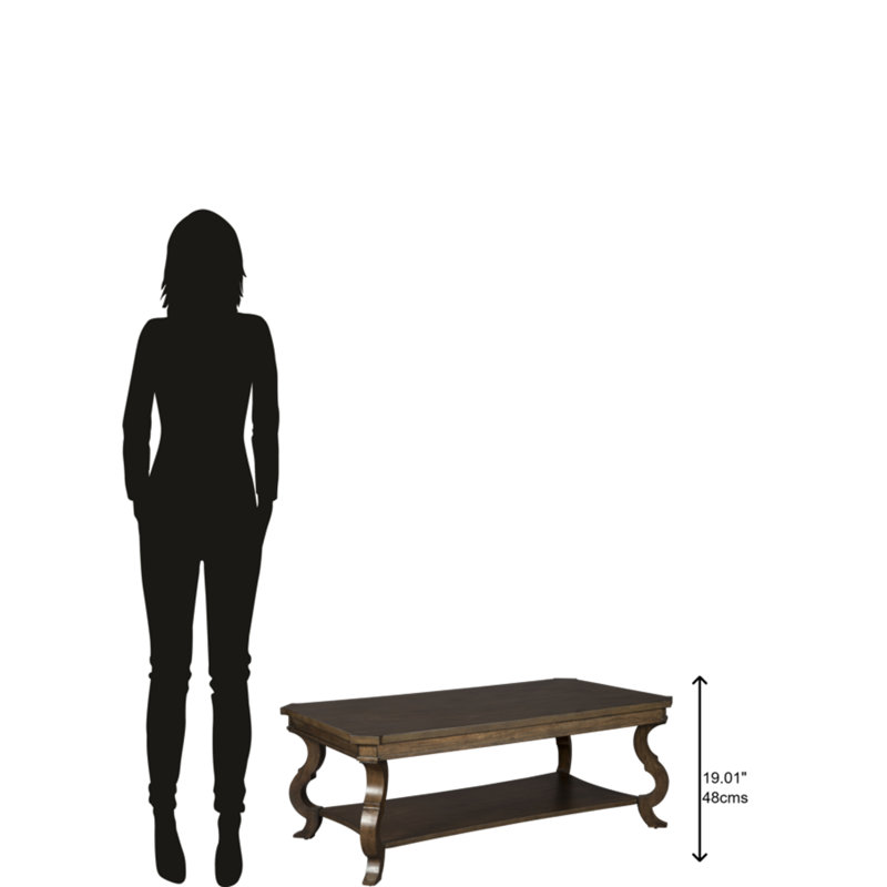 Aloni Solid Wood Coffee Table
