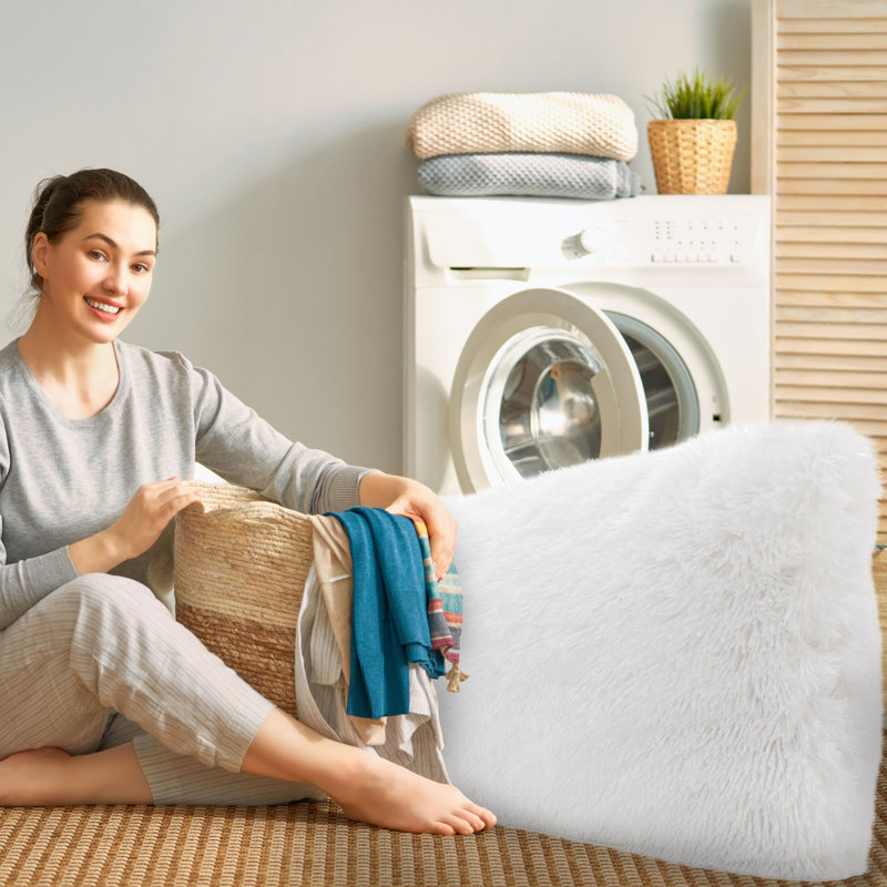 Down Alternative Plush Pillow, White