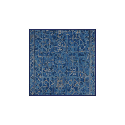 Machine Washable Gray Area Rug