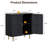 2-Door Storage Cabinet With Adjustable Shelves-565272677