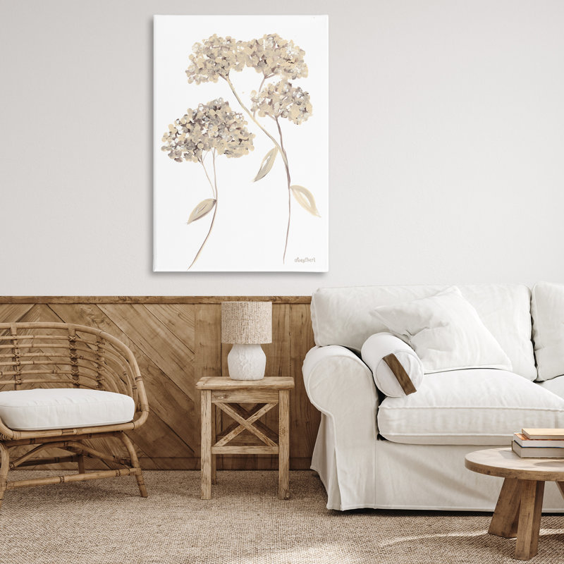 «Soft Geranium Florets» par Roy Ebert, H 45 po x l 30 po