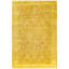 Overdyed One-of-a-Kind 4' 1" X 6' 2" Hand Knotted Area Rug