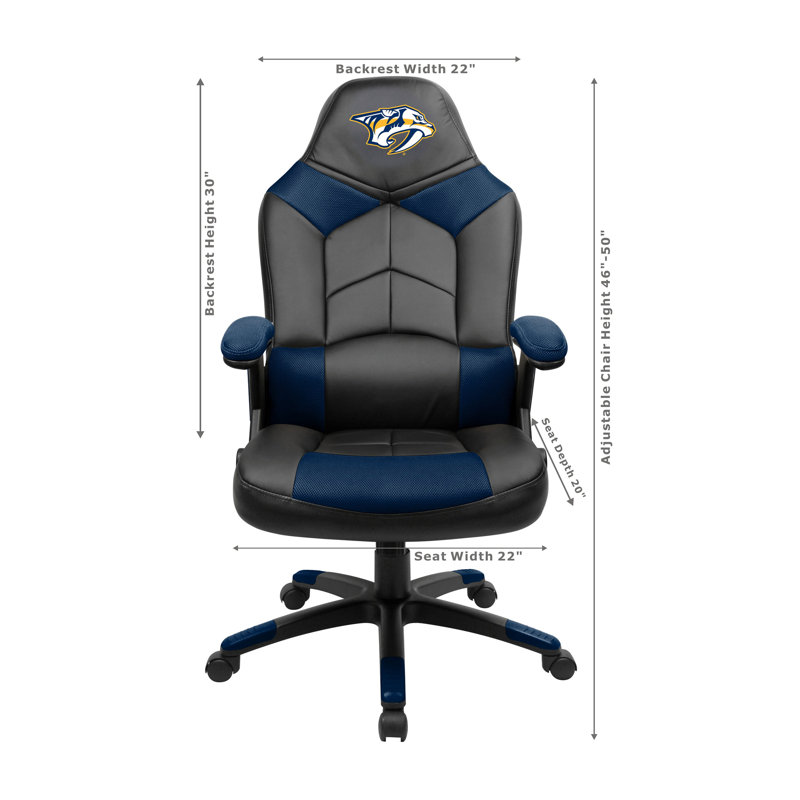 Fauteuil de bureau surdimensionné NHL, Predators de Nashville