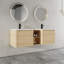 Ensemble de meuble-lavabo mural 60 po Modern