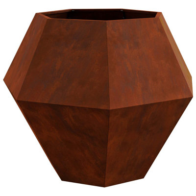  Planter Rusty Weathering Steel