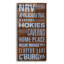  «Nrv Text» par Art Licensing Studio, art mural en verre acrylique, 24 po x 48 po-2121676509