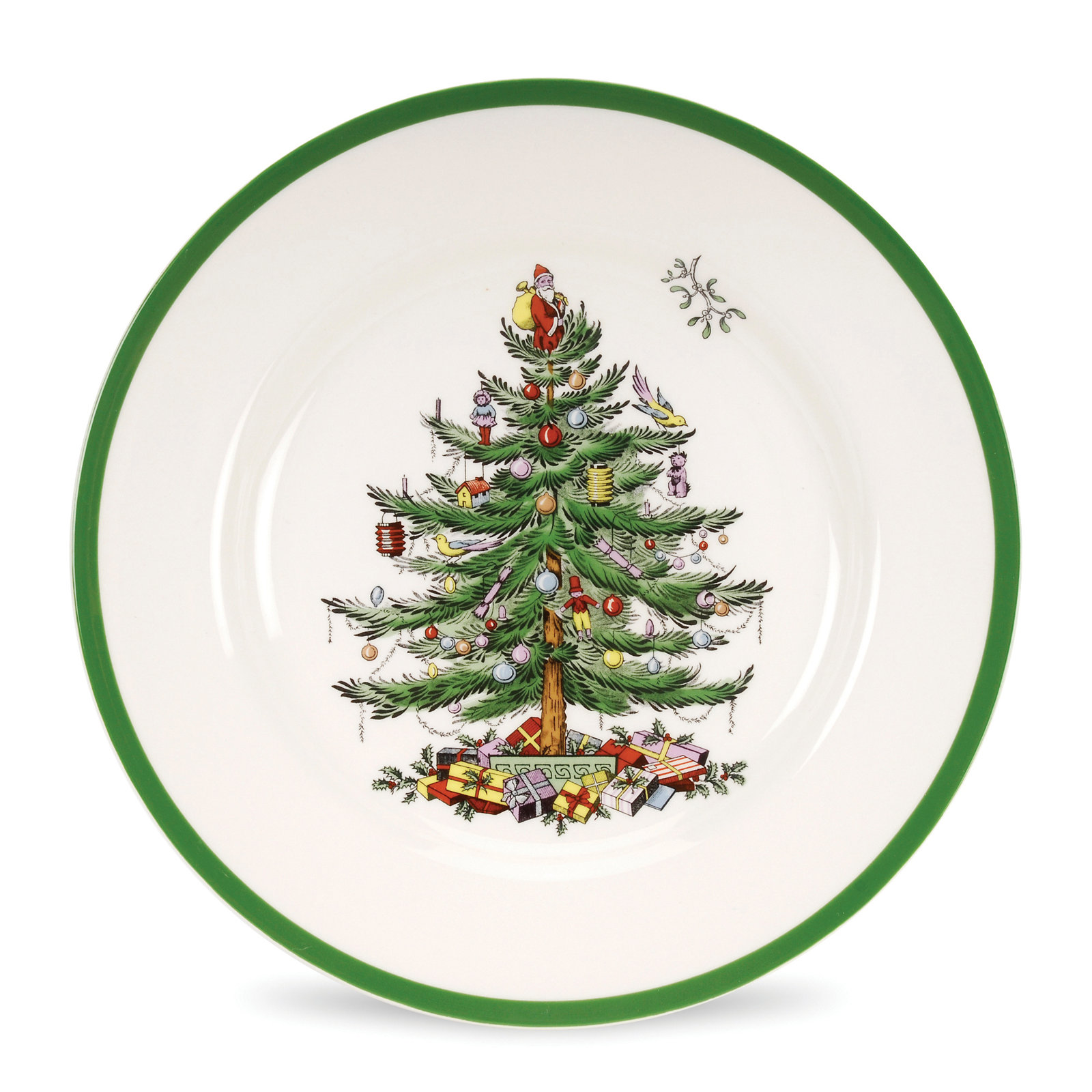 Spode Christmas Tree Dinner Plate 10.5"