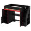 Lit mezzanine avec bureau et rangement Gaming