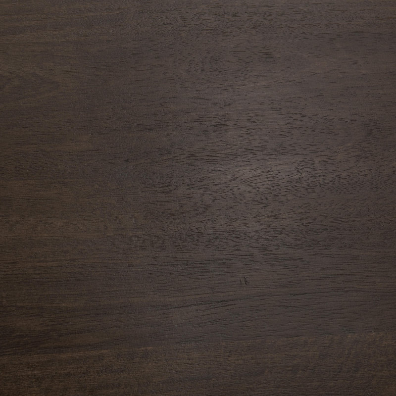 Chloe Solid Wood Sled Coffee Table, Truffle Roast