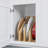 Wooden Vertical Tray Divider Organizer with 3 Sections. 11-3/4" x 22-1/2" x 15-1/2"