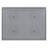 Full Size Murphy Bed Wall Bed,Gray