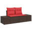 Ensemble de canapé de jardin avec coussin 7 pièces vidaXL-1317375760