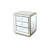 Mirror Three Drawer Cabinet