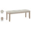 Banc rembourré en tissu beige Duckett-288840878-288840877