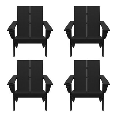 Modern Poly Adirondack Chair (Set Of 4)