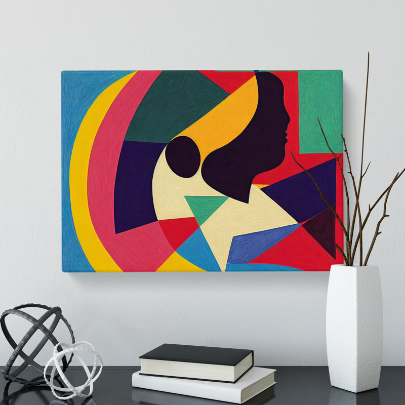 Enlightening Abstract Art - Wrapped Canvas Print, 35cm H x 50cm W x 3cm D