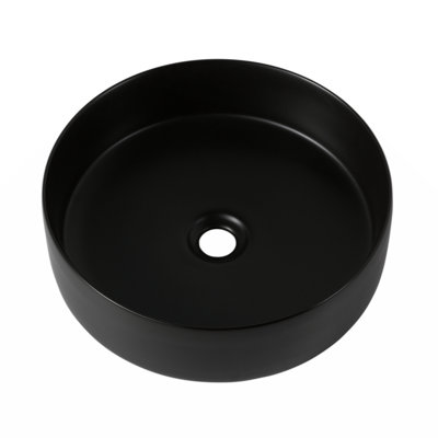 Wenty 15.7'' Ceramic Circular Bathroom Sink