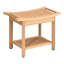 Banc de douche en bois manufacturé Ayondela-1481170242