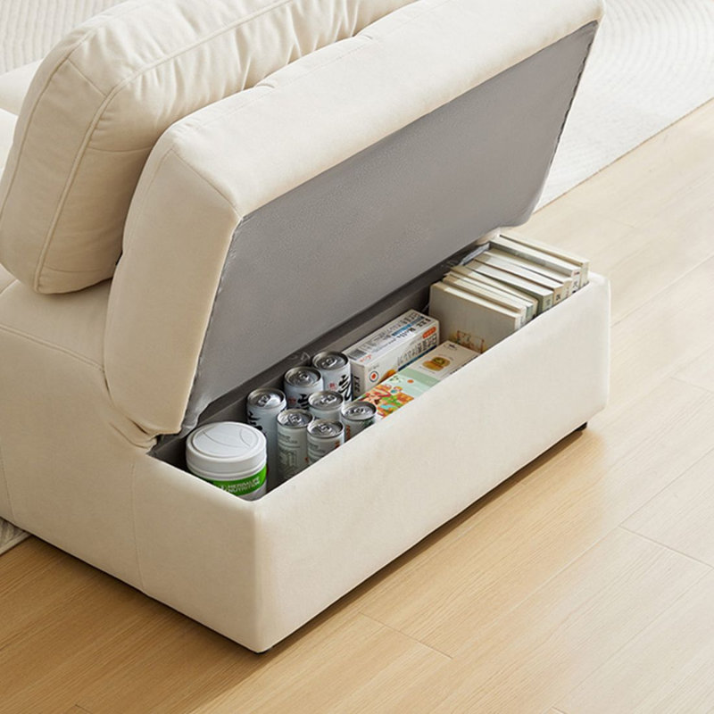 Canapé à coussin 33,8 po, 34.25"H*33.86"L*42.13"W