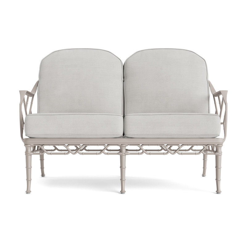 Calcutta Outdoor 2 - Seat Loveseat, Fusion Dove, Dove