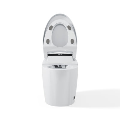 Smart Toilet With Automatic Lid, Instant Water Heating, Dual Nozzles, And Premium Comfort Technologies