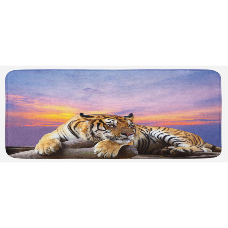 Tapis de cuisine safari