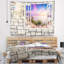 Paysage avec fenêtre sur une magnifique tapisserie-28508323