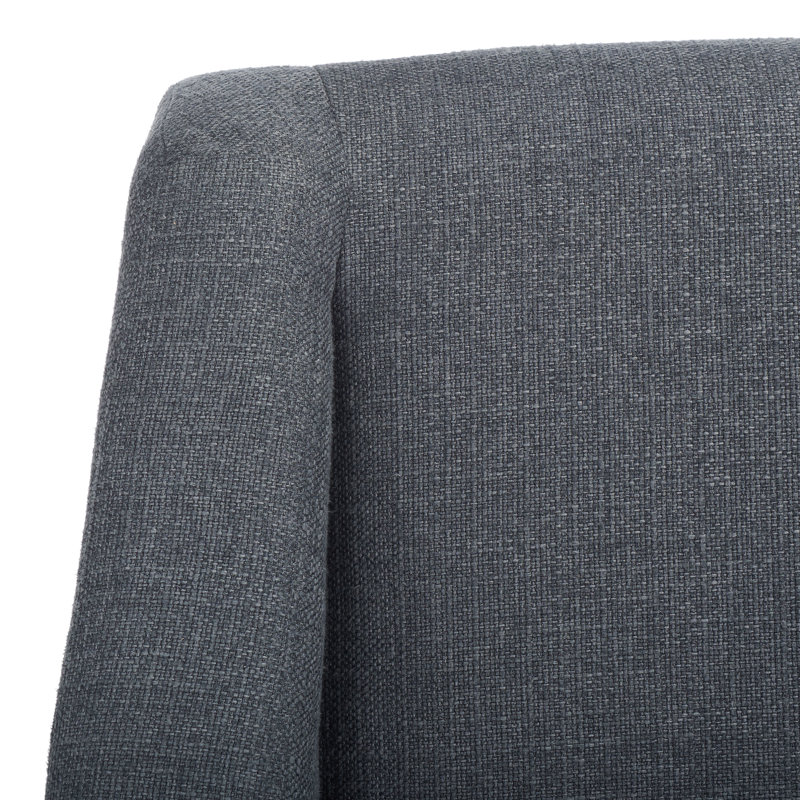 Upholstered Armchair, Gray 