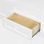 Lit escamotable simple avec tiroir de rangement et armoires-1385388977
