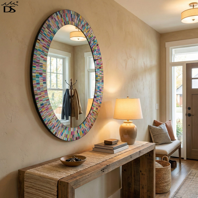 Miroir mural Tallarook Rainbow, H 32 po x l 24 po