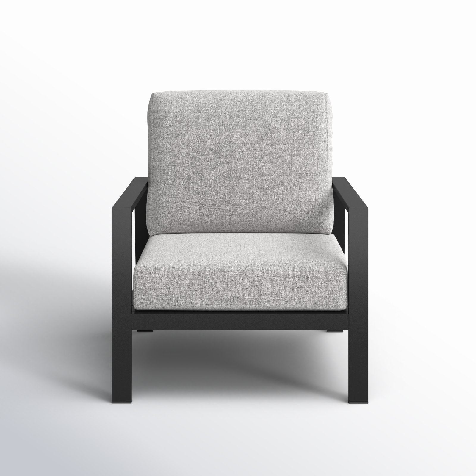 Townsend Sofa Seating Group with Sunbrella Cushions, Canvas Granite Sunbrella® Canvas, Gray