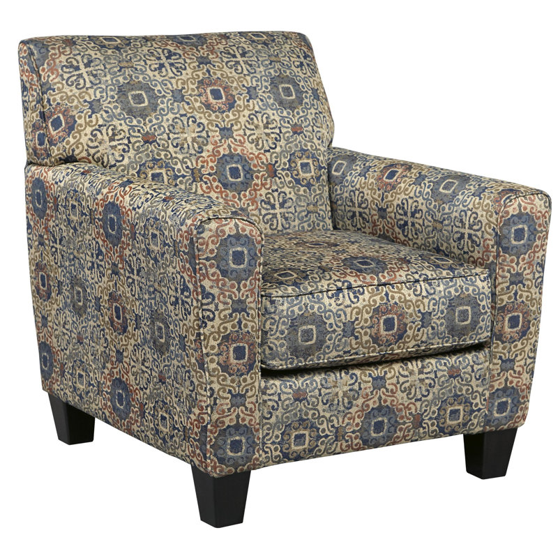 Fauteuil club en polyester de 35 po de largeur Braelyn