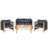 Acacia 8 - Person Patio Conversation Set with Cushions