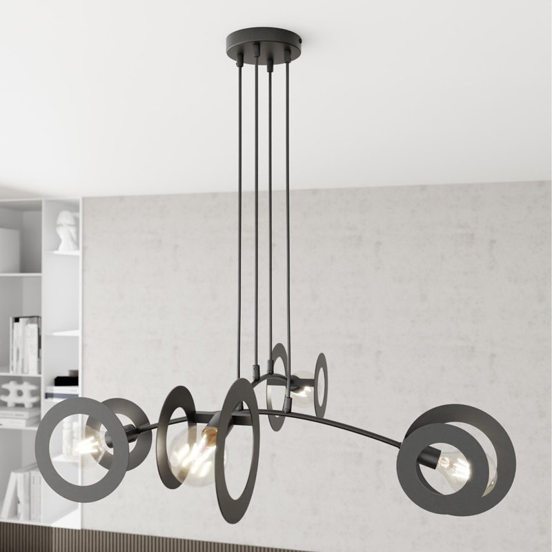 Darton 4 - Light Pendant, Matte Black
