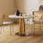 White Round Sintered Stone Dining table-1734227153