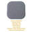 Alexis Memory Foam No Slip Back 16" x 16" Chair Pad Cushion-112466856-112466865
