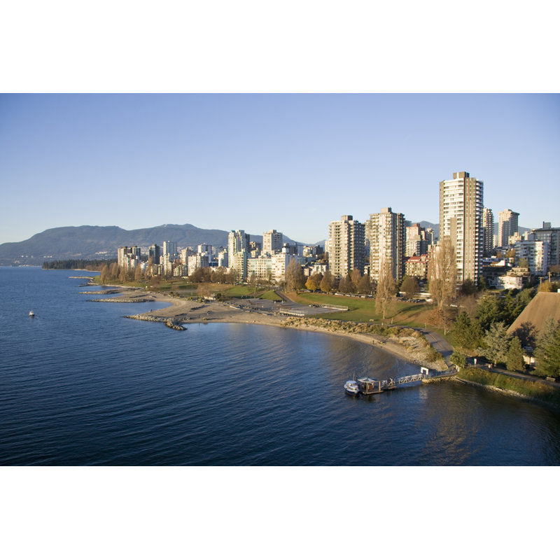 Vancouver City - Wrapped Canvas Print, 20cm H x 30cm W
