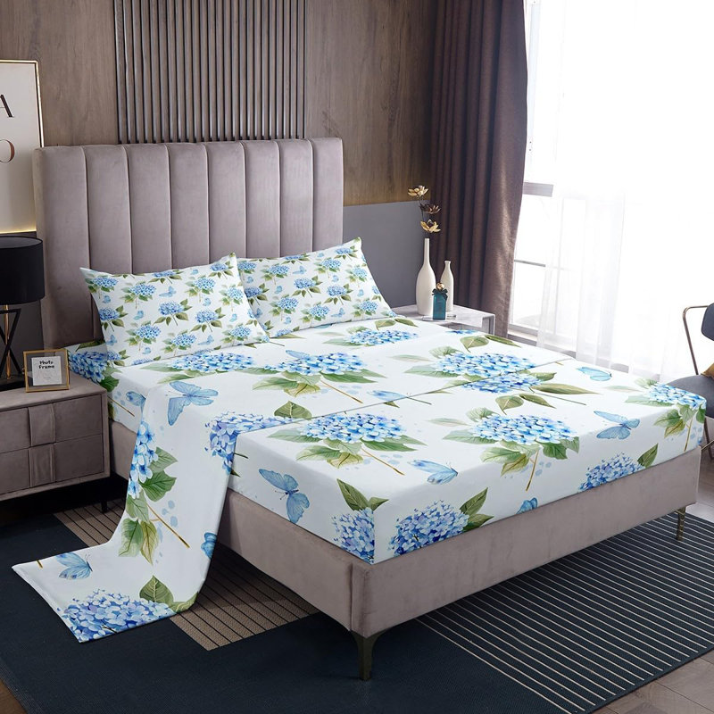 Ensembles de lit papillon Blue Hydrangea