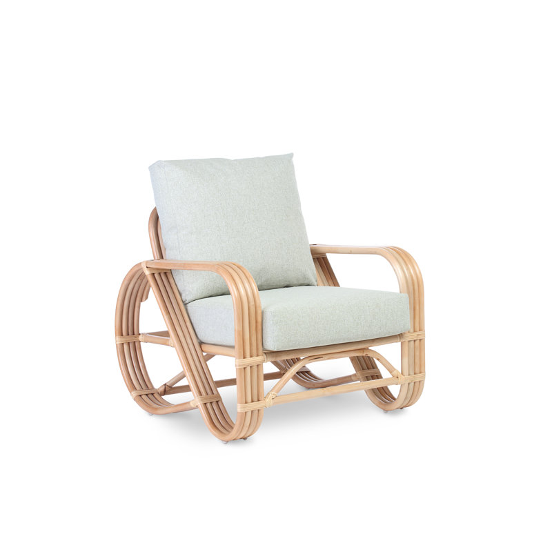 Marceno Wicker Armchair With Footstool