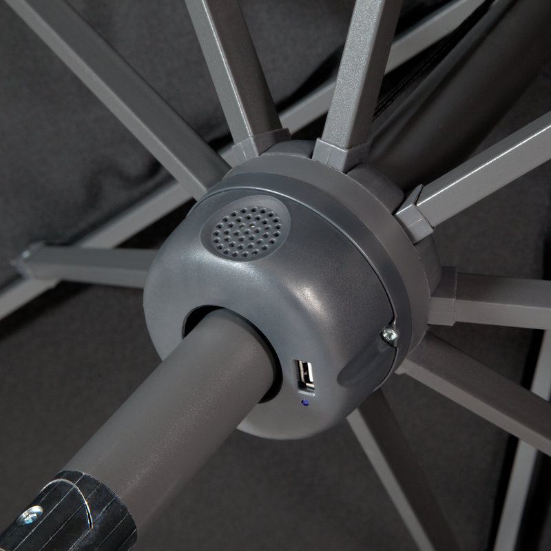 Armrong 270cm Market Parasol