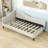Wood Upholstered Daybed with Legs and Backrest-1715116173-1715116211